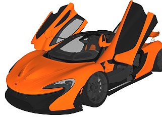 超精细汽车模型 迈凯伦  McLaren P1